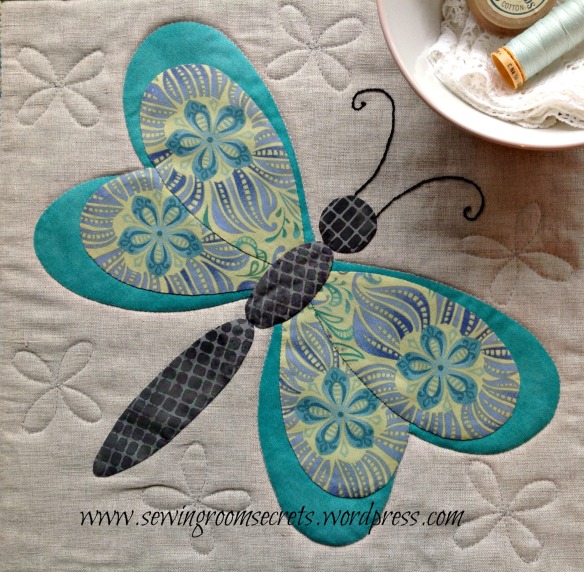 Applique butterfly